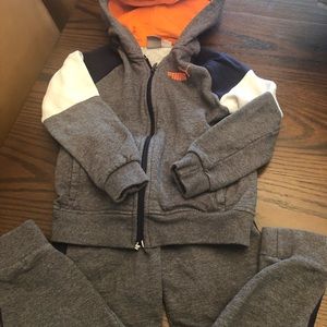 Toddler puma cotton track suit